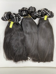 Haute Qualité 1B Couleur Soyeux Naturel Droite Vierge Extensions de Cheveux Humains Vietnamien Cheveux Bruts Double Trame Machine Tendance Chaude Cheveux - Product Image 4