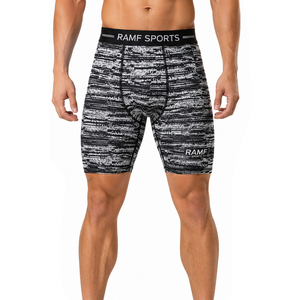 Shorts de compression de haute qualité, shorts de compression décontractés, shorts unis pour hommes, utilisation hivernale, prix bas - Product Image 5