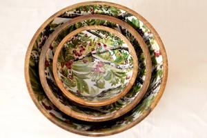 Bol en bois émaillé le plus vendu pour la maison et la cuisine, taille personnalisée disponible en gros depuis l'Inde - Product Image 3