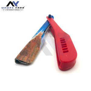 OEM Stainless Steel Blade Plastic Safety <b>Razor</b> Portable Travel Hotel Face Shaving Tool Single Blade Disposable <b>Razor</b> for <b>Men</b> - Product Image 1