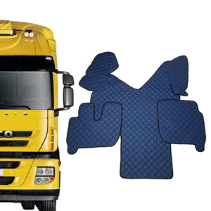 Tapetes Delanteros de Cuero Impermeables de Lujo 5D, Hechos a Medida para Camiones Volvo FH12, DAF, FORD, MERS, SCANIA, Man Tga, Camry, Land Cruiser, Civic - Product Image 3