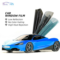 Film de protection pour vitres de voiture COOL PRO Nano Ceramic, film de confidentialité pour vitres latérales et arrière, isolation thermique élevée, blocage UV à 100%