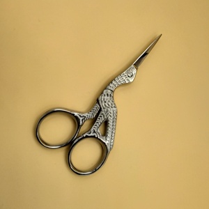 Stainless Steel Sharp Blade <b>Nose</b> Hair Scissors Factory Supply Nail Trimming Eyebrow Beauty Scissors - Product Image 3