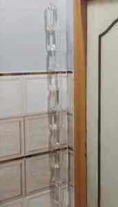 Collar de Resina de Eslabones Grandes Estilo Moderno con Mezcla de Colores, Cadena Larga y Gruesa Hueca Estilo Punk, Decoración del Hogar, Arte de Pared Hecho a Mano - Product Image 2