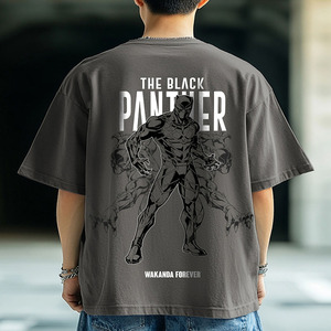 เสื้อยืดคอตตอนผู้ชายพิมพ์ลาย DTF แบบกำหนดเอง คุณภาพพรีเมียม คอกลม สวมใส่สบาย ระบายอากาศได้ดี เนื้อผ้านุ่ม ผู้ผลิตแบบ OEM และ ODM - Product Image 5