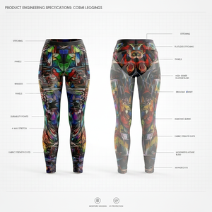 OEM ODM Custom High Strength Fitness Leggings Stretch Yoga Custom Made Design Workout Running Gym <b>Tights</b> Activewear Pants - Product Image 2
