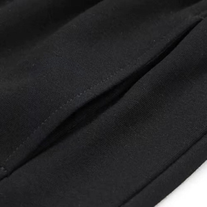 Pantalones Cortos Bermuda para Hombre, de Color Sólido, Casuales, Transpirables, de Secado Rápido, de Poliéster/Algodón, con Bolsillos, Cintura Elástica, Estilo Tejido de Longitud Media - Product Image 6