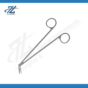 กรรไกรผ่าตัดแบบมีมุม Potts Scissors ขนาด 60/90 องศา ทำจากสแตนเลสสตีล ชุดเครื่องมือคุณภาพสูงสำหรับใช้ในโรงพยาบาล - Product Image 4