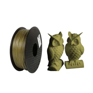 ODM Metal Color 1.75MM 3D Printer Filament 1KG PLA Dimensional Accuracy 3D Printing Material