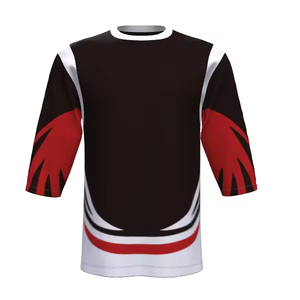 Maillot de sport de lacrosse unisexe haut de gamme, coupe ajustée, design élégant, couleurs personnalisées imprimées, séchage rapide, respirant, vente en gros - Product Image 3