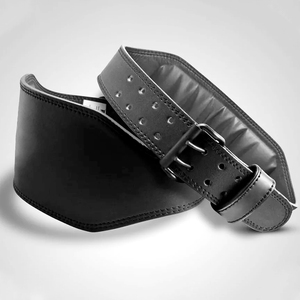 Cowhide Leather Heavy Duty Weightlifting Belt for Powerlifting Strength <b>Training</b> Professional Protection Non-Slip Foldable - Product Image 3