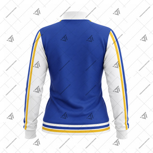 Blouson universitaire pour femmes Sigma Gamma Rho grec, personnalisé et brodé, style Letterman, colorblock, type bomber, vente en gros - Product Image 2