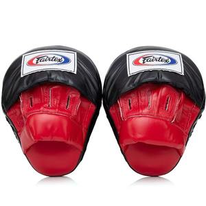 นวมซ้อมมวย Fairtex รุ่นล่าสุด หนังวัวแท้ OEM พร้อมที่ครอบนิ้ว สำหรับ MMA มวยไทย คิกบ็อกซิ่ง Fairtex Focus Mitt - Product Image 1