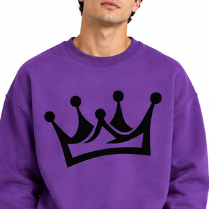 Sudadera de Cuello Redondo Extra Grande de Algodón Personalizada para Hombre, Proveedor de Fábrica al por Mayor, Etiqueta Privada, Pedidos al por Mayor, Marcas de Ropa Urbana, Minoristas - Product Image 5