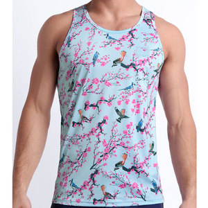 Débardeur Homme Sportif Personnalisé à Col Rond et Manches Courtes, Impression Logo Personnalisée, Séchage Rapide, Respirant, Qualité Supérieure, Tendance Estivale - Product Image 1