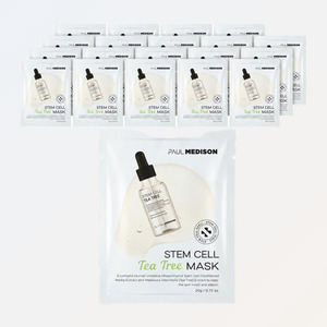 มาส์กหน้า- ผลิตภัณฑ์ความงามเกาหลี Polmedison Stem Cell Tea Tree Mask Pack ชุด 100 ชิ้น 10 ชิ้น x 10 กล่อง - Product Image 6