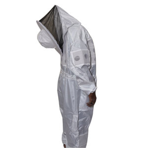 Traje de Protección para Apicultor Blanco con Velo, Cobertura Total del Cuerpo, Material: Otro, Uso en las Cuatro Estaciones, Ropa de Trabajo Informal, Modelo SL-BKS-106 - Product Image 2