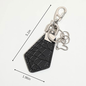 Leather Keychain Premium Handmade <b>Key</b> <b>Ring</b> Durable Accessory for Men Women and Automotive Use - Product Image 5