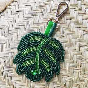 Embroidered High Quality Fancy Designer Beaded Keychain for at Wholesale Price for Export From India - Product Image 3