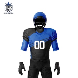 Uniformes de Fútbol Americano Transpirables del Mejor Fabricante, 100% Poliéster, Tallas Grandes, Diseño Personalizado, Precio de Fábrica, Sublimación, OEM - Product Image 4