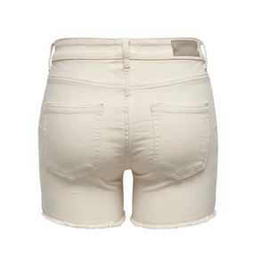 Shorts de Mezclilla Beige para Mujer - Nuevo Estilo Ajustado, Transpirable, Casual, con Bolsillos, Servicio OEM, a la Moda y Sexy - Product Image 5