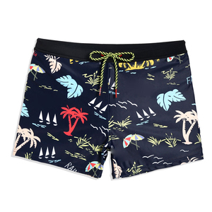 Printed Microfiber New Swim Trunks Adult Swim Trunks Men's High Waist Wholesale Cheap Colorful casual Customized - Product Image 2