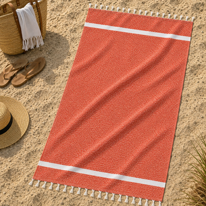 Toalla Hammam Fouta de Primera Calidad, 100% Algodón, Sin Arena, Jacquard, con Calidad de Exportación Personalizada, Venta al Por Mayor en India - Product Image 1