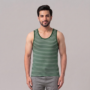 Men's Tank Tops New Arrival Spring Summer Casual Sports Sleeveless 100% Cotton Solid Anti-shrink <b>Vest</b> Knitted <b>Stringer</b> Fitness - Product Image 4