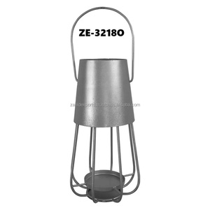 Elégant Vase Moderne en Métal pour Décoration de Table à Manger Foyer Lanterne en Or Brossé pour Noël Fabriqué en Inde grand grossiste - Product Image 1