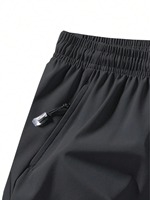 Shorts décontractés pour hommes tendance été, motif uni, respirants, séchage rapide, style streetwear, avec personnalisation complète et logo