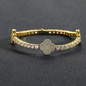 Luxury VVS Moissanite Diamond Iced Out Cuban Link Hip Hop Bracelet <b>for</b> <b>Men</b> 925 Sterling Silver Custom Jewelry Available <b>for</b> Sale - Product Image 5