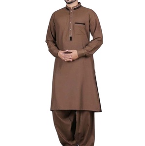 Best Selling Customized Breathable Cotton Men Shalwar Kameez High Quality Quick Dry 2-Piece Suit for Wedding Occasions Dress - Product Image 1