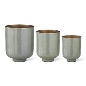 Macetero de metal dorado de pie para flores secas, macetas y decoración del hogar y jardín, ¡gran oferta! - Product Image 4