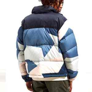 High Quality Fashion New Arrivals Luxury Styles Low MOQ Private Label Best Selling Printing Puffer <b>Jackets</b> For Men - Product Image 5