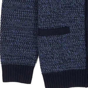 University Unisex <b>Cardigan</b> <b>Sweater</b> with Button V-Neck Long Sleeve Knit Wool/Acrylic Quick-Dry for Winter Customizable Colours - Product Image 3