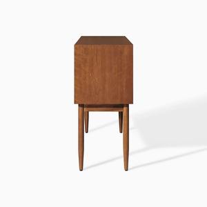 Minimalist <b>Wood</b> <b>Storage</b> <b>Cabinet</b> with Flat Panel Doors Stylish Living Room Sideboard for Home Bedroom and living - Product Image 2