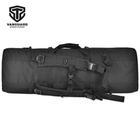 Sac à dos tactique Molle étanche 94 cm à double compartiment pour armes à feu, sac de tir, étui double pour fusil, vente directe usine