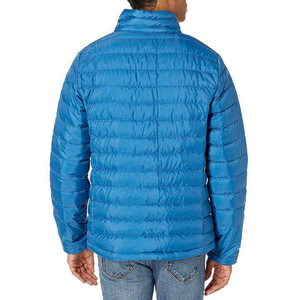Veste matelassée pour homme, conçue pour l'extérieur, avec isolation matelassée, coupe ajustée, manches imperméables, idéale pour la pluie et la neige - Product Image 4