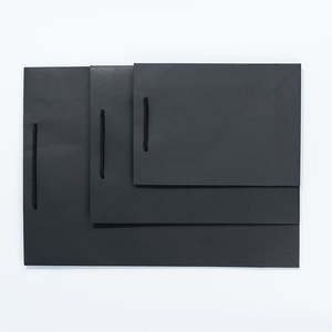 Bolsas de Compra de Papel de Lujo Negras Personalizadas al por Mayor con Logotipo - Product Image 6