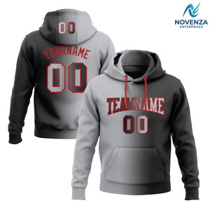 Sweat-shirt de sport personnalisé à dégradé de couleurs, pull-over sur mesure - Product Image 1