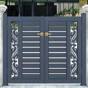 Puerta y Valla Decorativa de Hierro Forjado Personalizable con Acabado Impermeable para Uso Residencial, Comercial y Exterior de Villas - Product Image 6