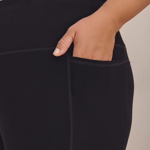 Spring Summer High Elastic Waist 4XL Plus Size Women's Butt Lifting Fitness Sports Pants Custom Logo Solid Running Yoga <b>Leggings</b> - Product Image 3