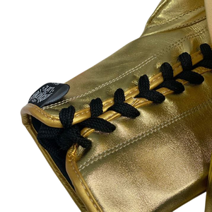 Guantes de Muay Thai Hechos a Medida, Sin Boxeo No Hay Vida, con Cierre de Cordones, para Adultos, para Artes Marciales, OEM, 100% Cuero Genuino, para Hombre y Mujer - Product Image 6