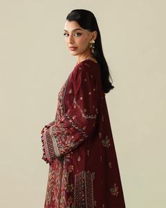 ชุดเดรสลำลองคุณภาพพรีเมียมสำหรับผู้หญิงชาวปากีสถานและอินเดีย คอลเลคชั่นใหม่ปี 2026 ชุดซัลวาร์ คามีซ ผ้าลอน ODM 2046 - Product Image 2