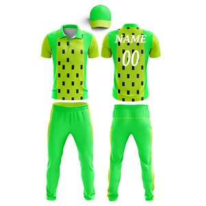 Unisex 100% Polyester Breathable Custom <b>Cricket</b> Uniform Set with for <b>Shirt</b> T-<b>Shirt</b> Pants for Adults Wholesale - Product Image 4