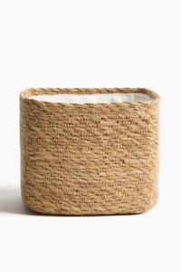 <b>Square</b> seagrass <b>basket</b> sewn with thread Handmade Storage <b>Basket</b> Wholesale eco-friendly Made in Vietnam - Product Image 4