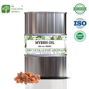High-Purity 100% Pure Cosmetic Myrrh Oil Natural <b>Resin</b> Extract Steam Distilled for Skincare Fragrance Applications for All - Product Image 3
