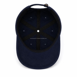 Gorra de Béisbol Unisex Azul Marino de 6 Paneles, Deportiva, 100% Algodón Twill, Color Sólido, Ajustable, Casual, para Adultos, para Todas las Estaciones - Product Image 6