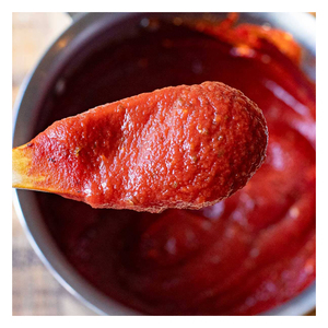 Pâte de tomate en conserve de haute qualité, fabriquée à partir de tomates fraîches pour une saveur riche et un goût constant - Product Image 1
