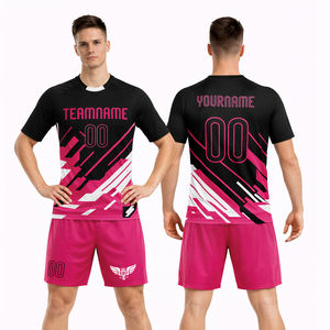 Conjunto de Uniforme de Voleibol Personalizado para Hombre, Sublimado, con Nombre y Número Personalizados, Camiseta y Pantalones Cortos Deportivos - Product Image 1